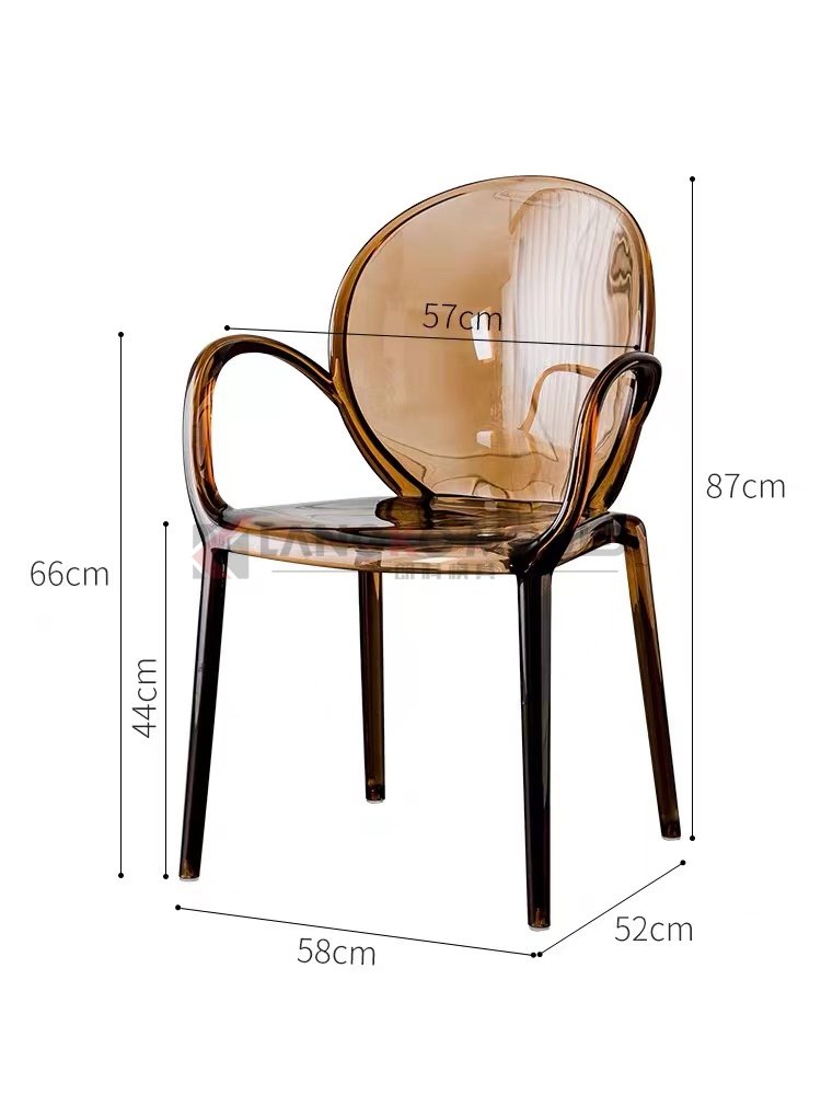Plastic transparent chair mold 02