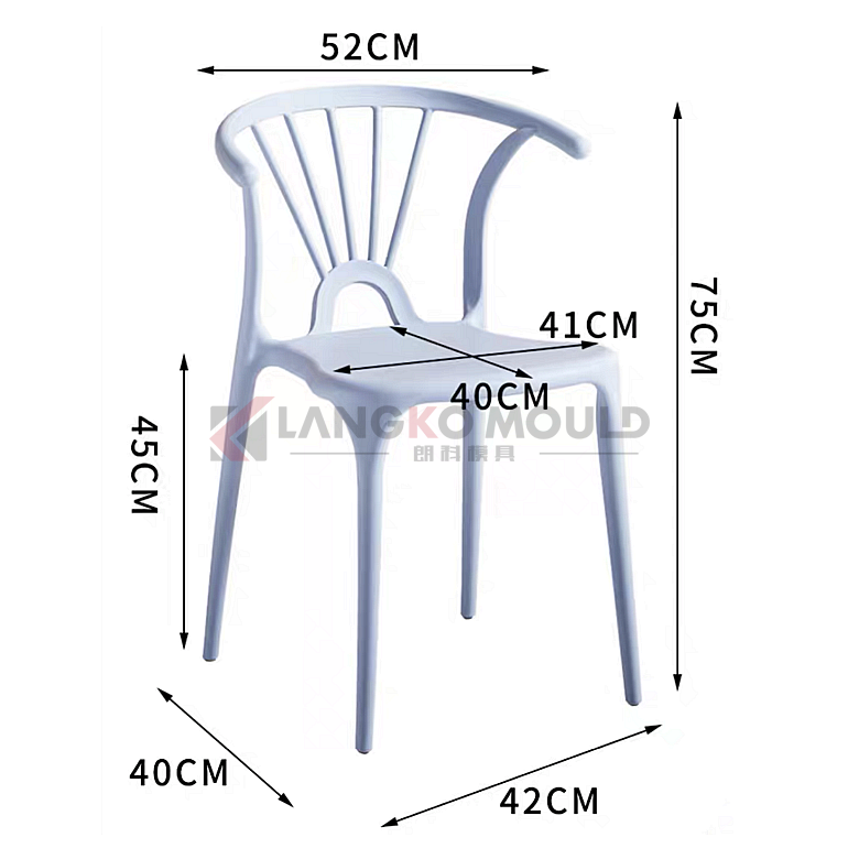 Plastic chair mold 09