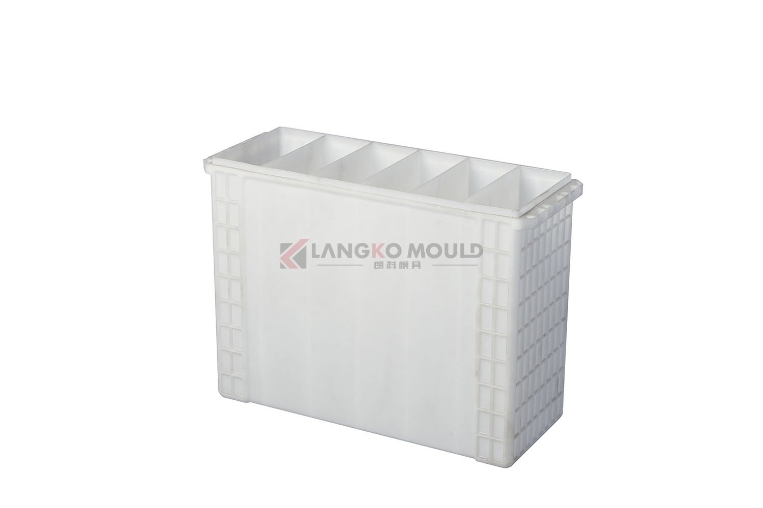 Plastic storage battery box mold