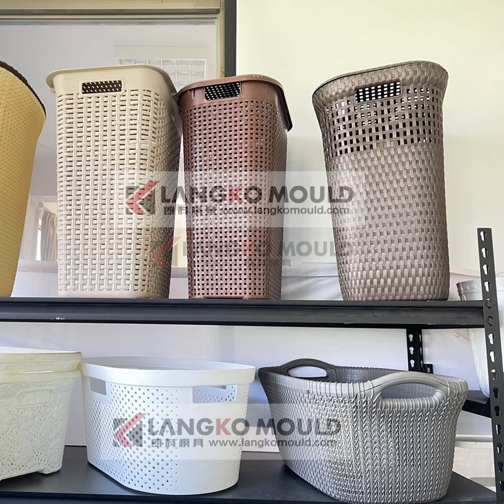 High quality OEM PP plastic injection rattan basket mold mould manufacturer