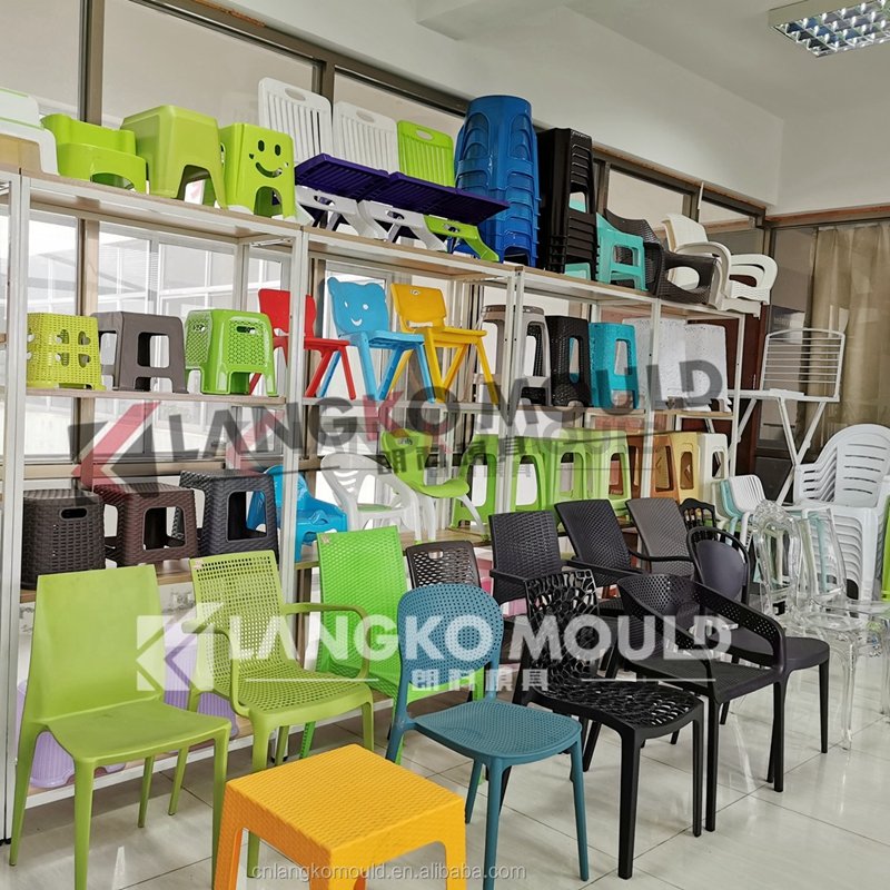 Good quality customized plastic injection chair mold huangyan mould manufacturer
