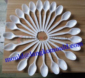 plastic disposable spoon mould design