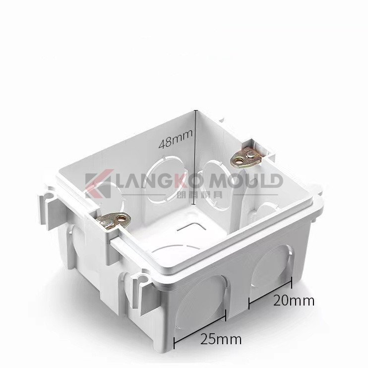 Plastic electric box mold 04