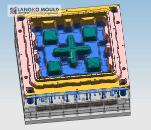 big pallet mould-cavity